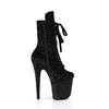 Pleaser - FLAMINGO1045VEL Bottes de plateforme, Pole dance chaussures - Noir Product image